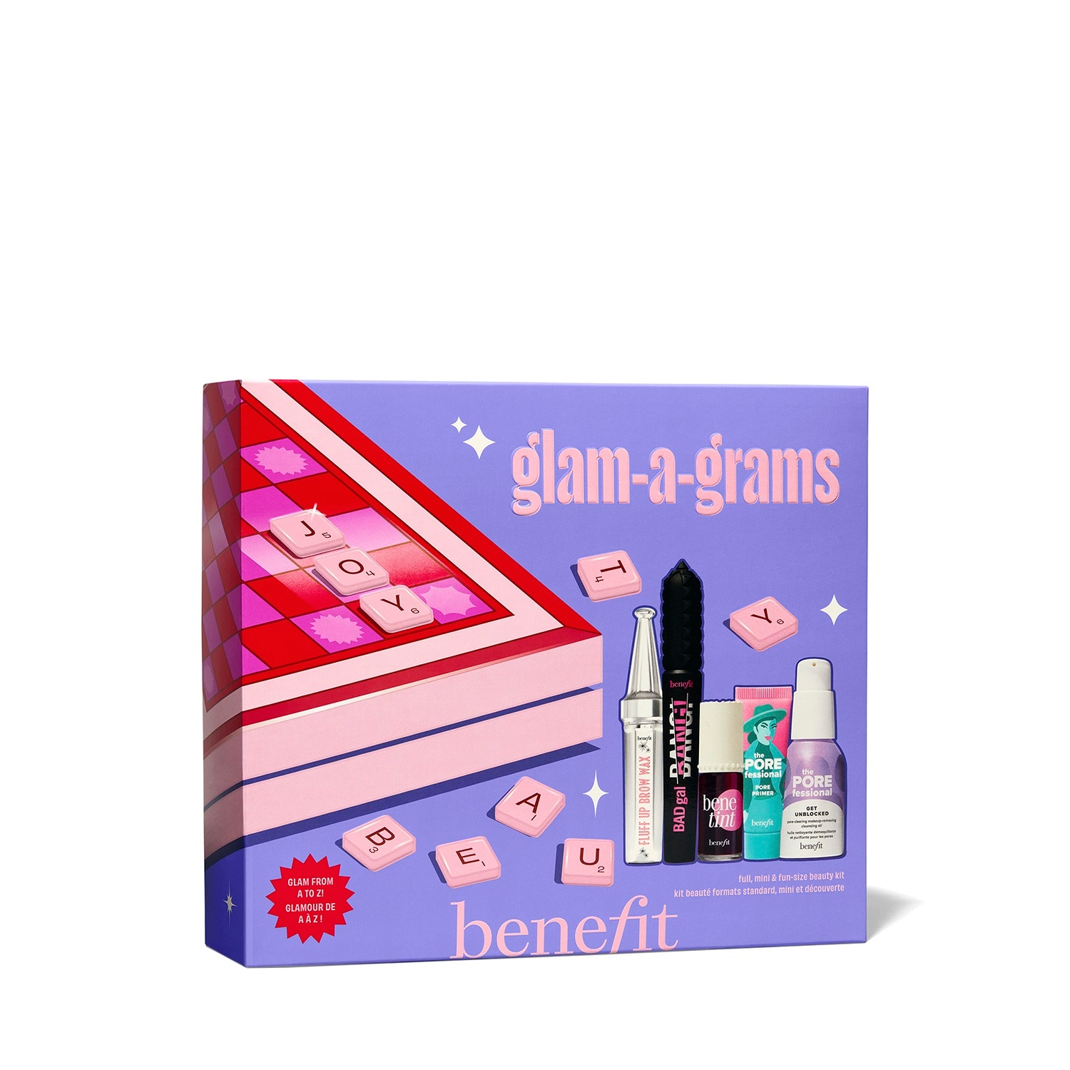 HOLIDAY SET GLAM-A-GRAMS (SET DE MAQUILLAJE Y CUIDADO DE LA PIEL)